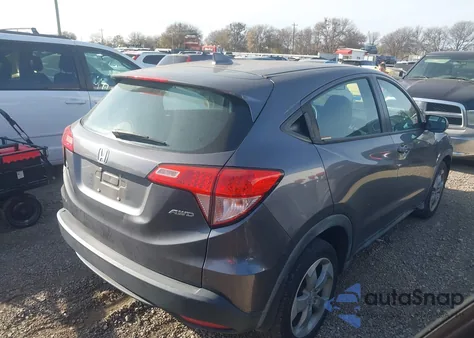 2017 Honda Hr-V Lx из США, поврежденный, VIN 3CZRU6H35HG702569